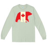Matcha Canadian Bear Long Sleeve Tee - artisFamous