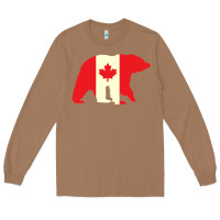 Toasted Coconut Canadian Bear Long Sleeve Tee - artisFamous