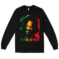 Black alpha blondy Long Sleeve Tee - artisFamous