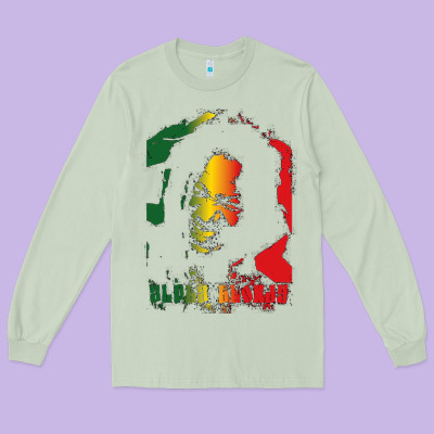 Alpha Blondy Long Sleeve Tee Designed By Artisfamous