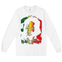 White alpha blondy Long Sleeve Tee - artisFamous