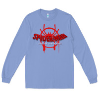 Colony Blue into the spider verse film Long Sleeve Tee - artisFamous