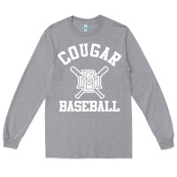 Heather Grey blue mountain cougars club Long Sleeve Tee - artisFamous