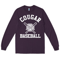 Plum blue mountain cougars club Long Sleeve Tee - artisFamous