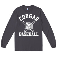 Smoke blue mountain cougars club Long Sleeve Tee - artisFamous