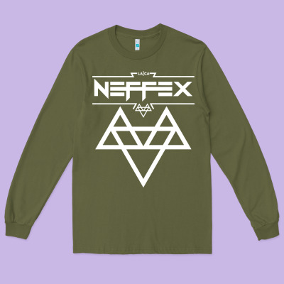 Neffex Music Long Sleeve Tee Designed By Artisfamous