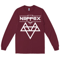 Burgundy neffex music Long Sleeve Tee - artisFamous