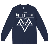 Navy neffex music Long Sleeve Tee - artisFamous