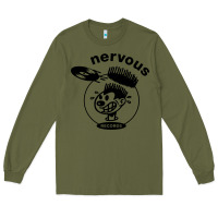 Army Green records Long Sleeve Tee - artisFamous