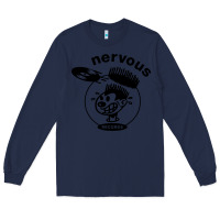 Navy records Long Sleeve Tee - artisFamous