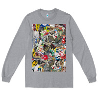 Heather Grey sneaker searth Long Sleeve Tee - artisFamous