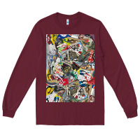 Burgundy sneaker searth Long Sleeve Tee - artisFamous