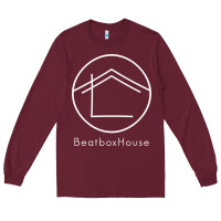 Burgundy the beatbox house Long Sleeve Tee - artisFamous