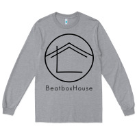 Heather Grey the beatbox house Long Sleeve Tee - artisFamous