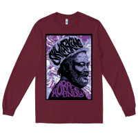 Burgundy skylark horace andy Long Sleeve Tee - artisFamous