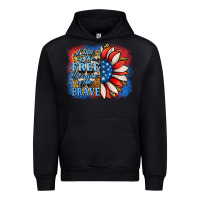 Black Patriotic Sunflower Urban Hoodie - Jasminsmagicworld