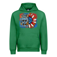 Emerald Patriotic Sunflower Urban Hoodie - Jasminsmagicworld