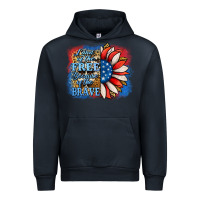 Navy Patriotic Sunflower Urban Hoodie - Jasminsmagicworld