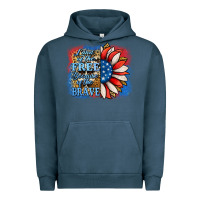 Pigment Midnight Navy Patriotic Sunflower Urban Hoodie - Jasminsmagicworld