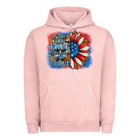 Pigment Salmon Patriotic Sunflower Urban Hoodie - Jasminsmagicworld
