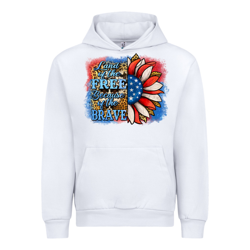 Patriotic Sunflower Urban Hoodie by Jasminsmagicworld | Teevron