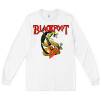 White blackfoot Long Sleeve Tee - artisFamous