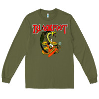 Army Green blackfoot Long Sleeve Tee - artisFamous