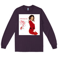 Plum All I Want for Christmas Is You Long Sleeve Tee - artisFamous