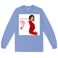 Colony Blue All I Want for Christmas Is You Long Sleeve Tee - artisFamous