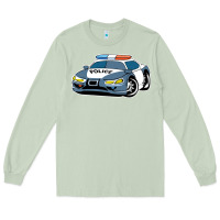 Matcha police car Long Sleeve Tee - artisFamous
