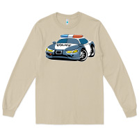 Mushroom police car Long Sleeve Tee - artisFamous