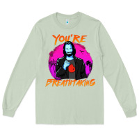 Matcha you are breathtaking keanu reeves actor Long Sleeve Tee - artisFamous