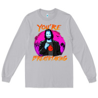 Moon Dust you are breathtaking keanu reeves actor Long Sleeve Tee - artisFamous