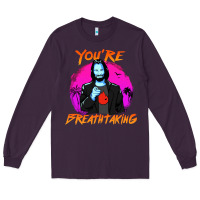 Plum you are breathtaking keanu reeves actor Long Sleeve Tee - artisFamous