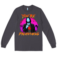 Smoke you are breathtaking keanu reeves actor Long Sleeve Tee - artisFamous