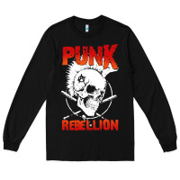 Black music punk Long Sleeve Tee - artisFamous
