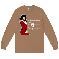 Toasted Coconut All I Want for Christmas Is You Long Sleeve Tee - artisFamous