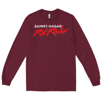 Burgundy sammy hagar and the circle Long Sleeve Tee - artisFamous