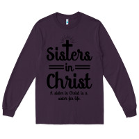 Plum sister in christ Long Sleeve Tee - artisFamous