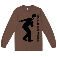 Chestnut Original Rude Boy Style Long Sleeve Tee - artisFamous