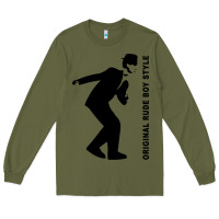 Army Green Original Rude Boy Style Long Sleeve Tee - artisFamous