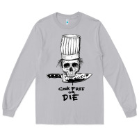 Moon Dust bourdain cook free or die Long Sleeve Tee - artisFamous