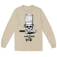 Mushroom bourdain cook free or die Long Sleeve Tee - artisFamous