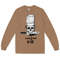 Toasted Coconut bourdain cook free or die Long Sleeve Tee - artisFamous
