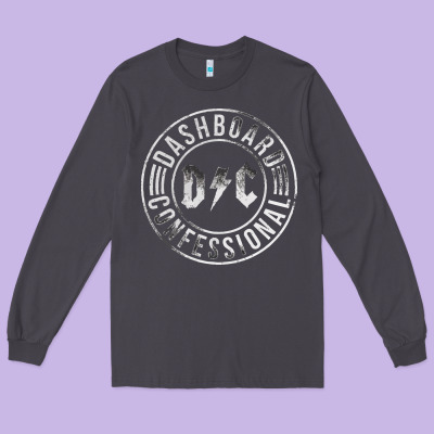 Dashboard Confessional Long Sleeve Tee Designed By Artisfamous