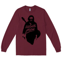 Burgundy sugar music guitar Long Sleeve Tee - artisFamous