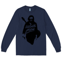 Navy sugar music guitar Long Sleeve Tee - artisFamous