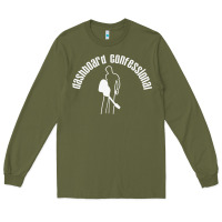 Army Green DASHBOARD CONFESSIONAL Long Sleeve Tee - artisFamous