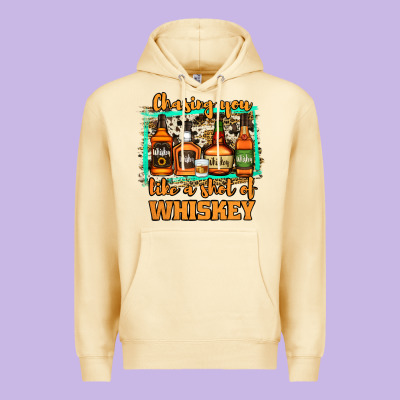 Chasing You Like A Shot Of Whiskey Premium Hoodie Designed By Jasminsmagicworld