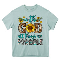 Arona with god all things are possible Heavy Core Tee - OliviaCreatesArt